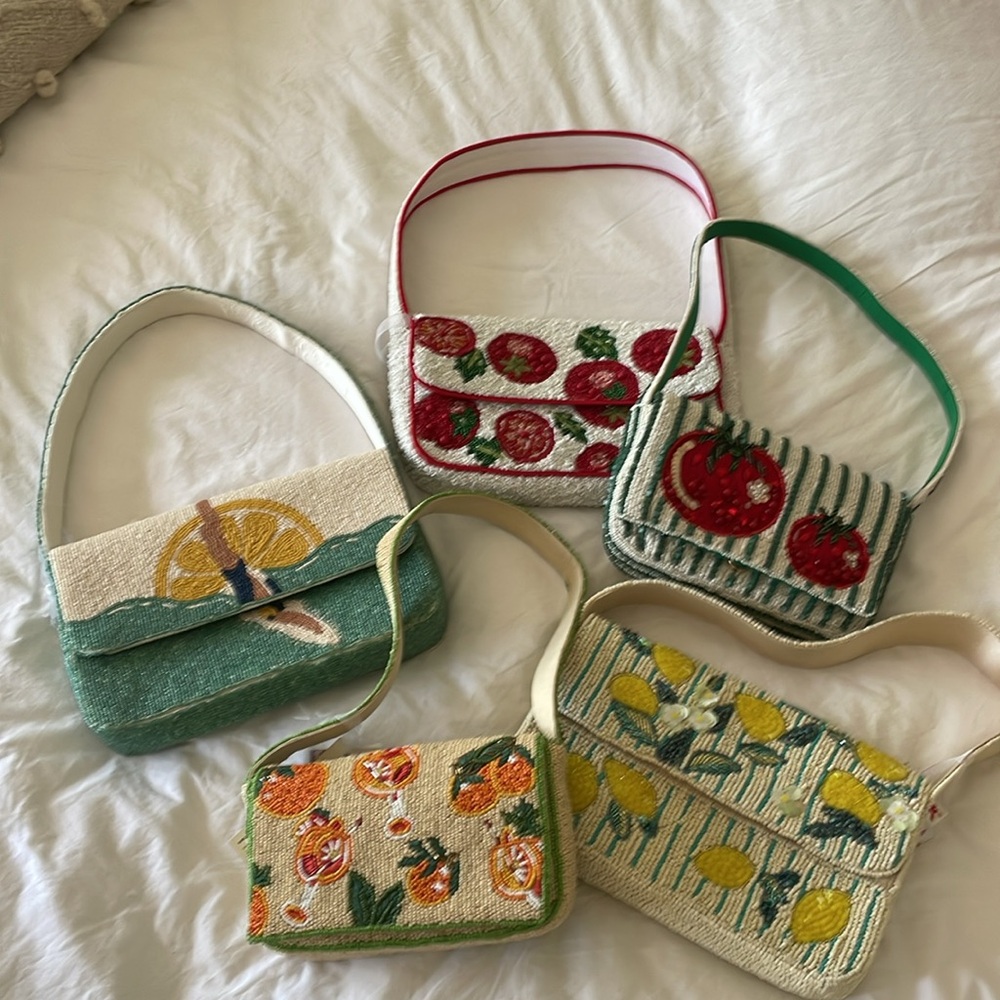 NWT TikTok Viral Beaded Bag - Tomatoes - Picture 9 of 10